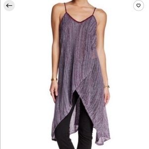 Free People Winston Wrap Sleeveless Tunic Sweater